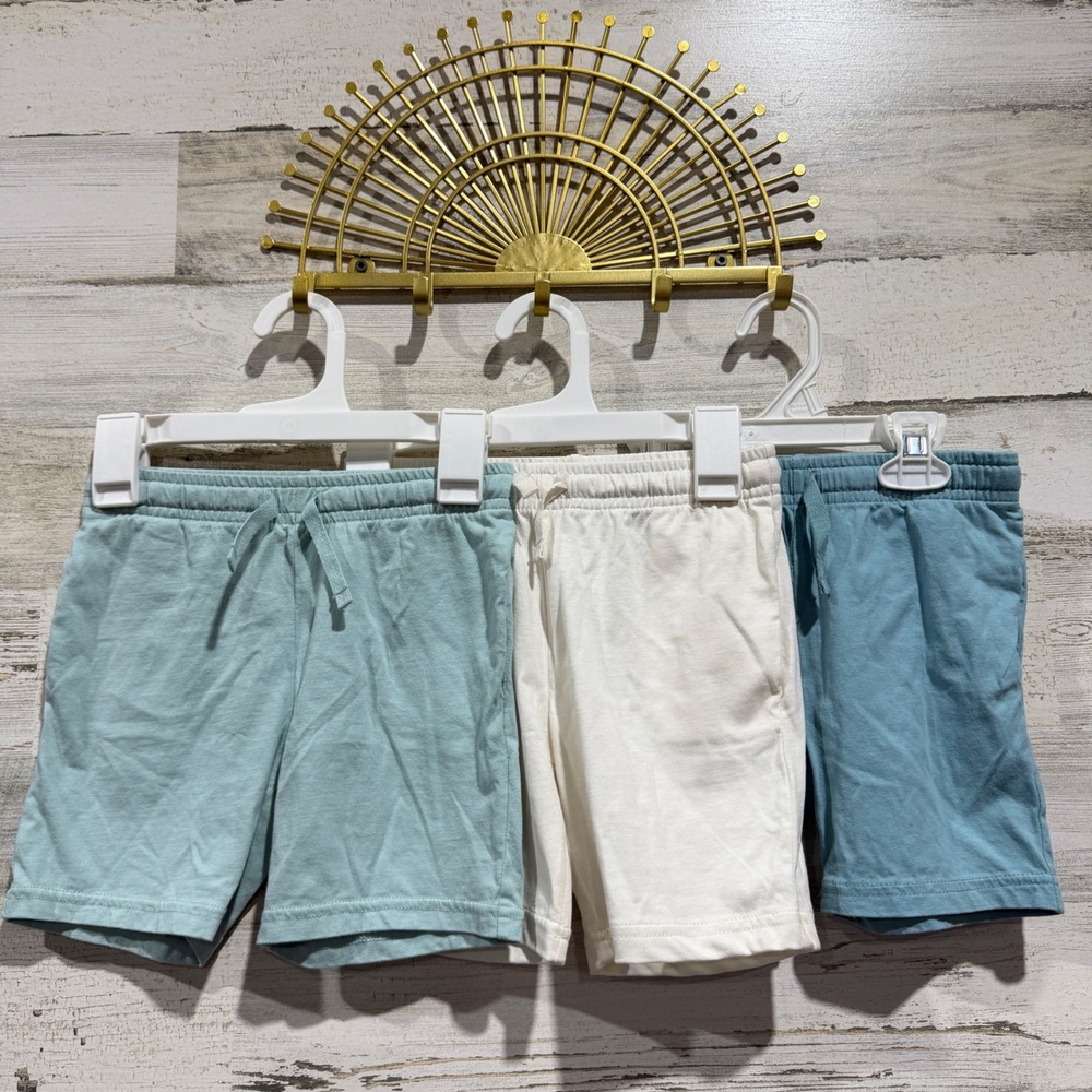 H&M Shorts Kids Size 6 Multi Color Cotton  Bundle Basic Summer EUC